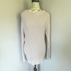 Market & Spruce Fallan Twist Back Sweater NWT